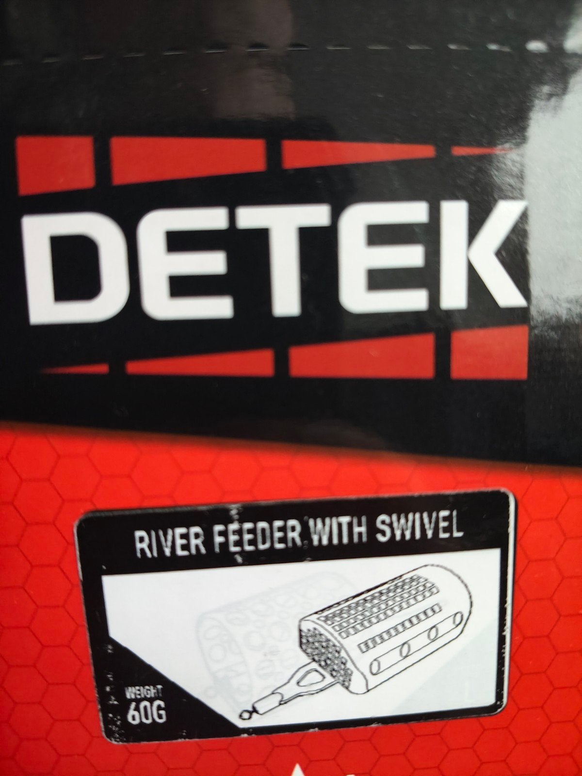 40 x Stuks Dam Detek River feeder with swivel 60g, Verzenden, Nieuw, Overige typen
