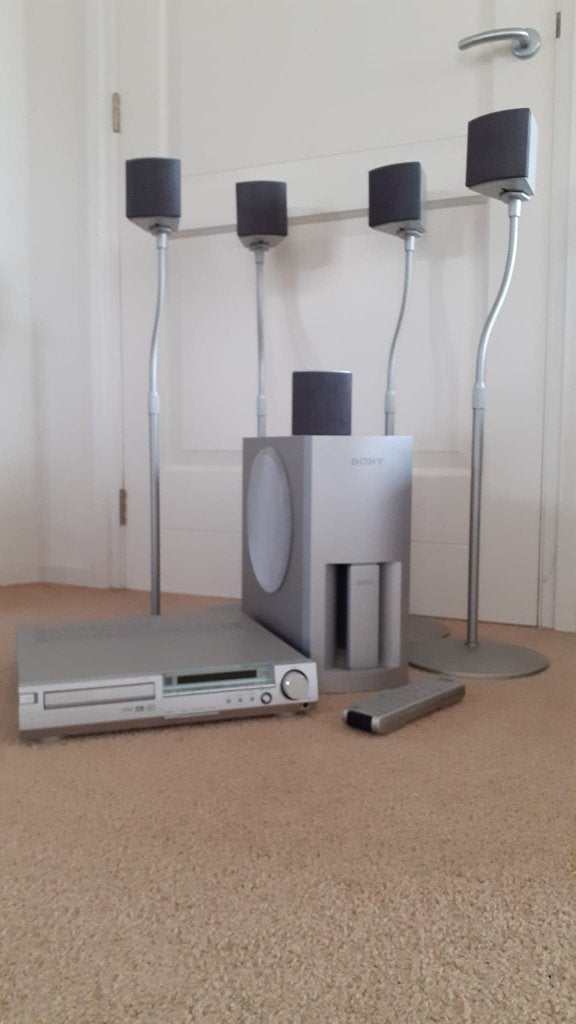 sony dav s300 surround sound system, 70 watt of meer, Ophalen of Verzenden, Zo goed als nieuw, 5.1-systeem
