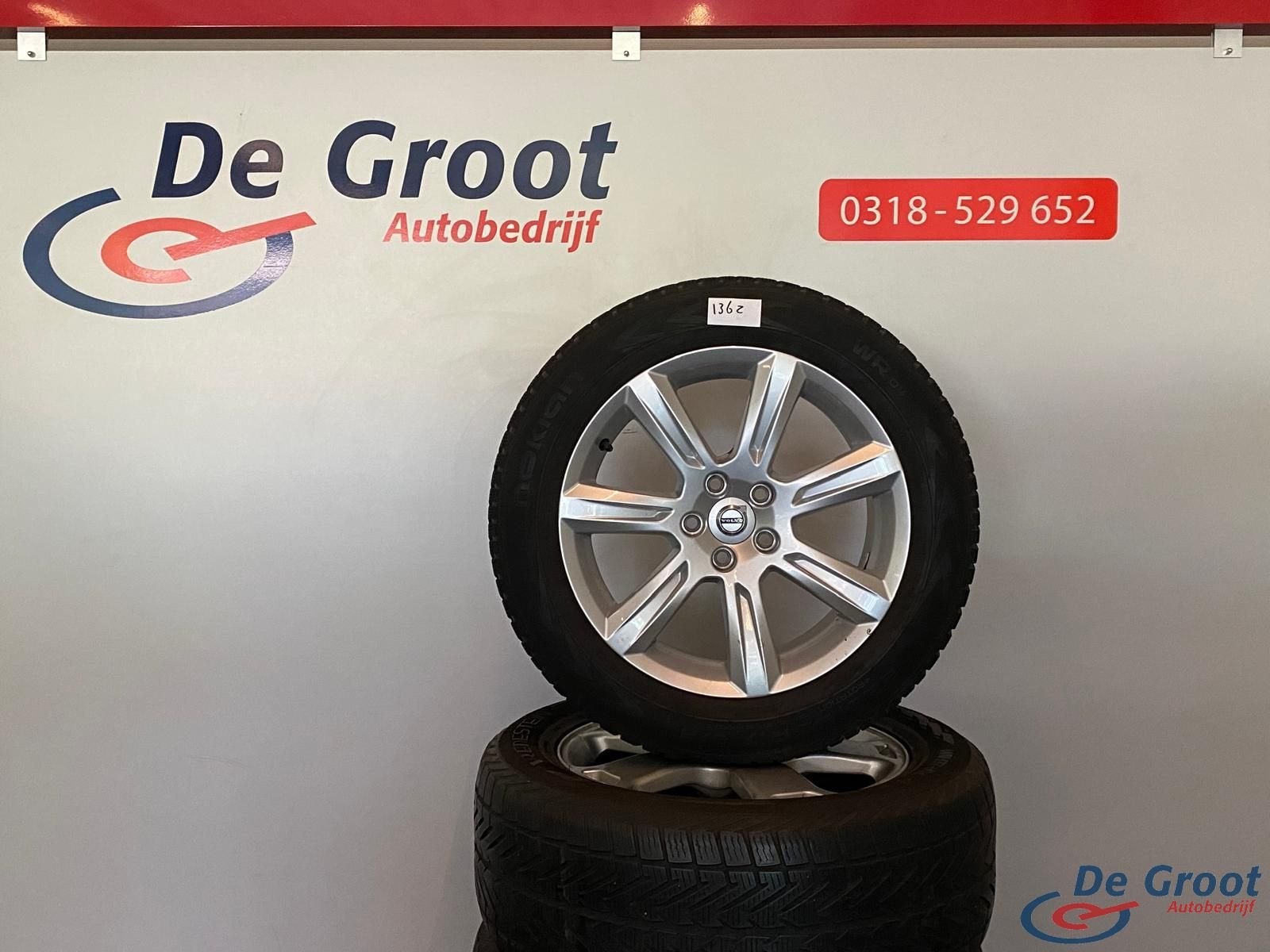 Winterwielen / winterbanden 225/65/17 Volvo S90/V90, Ophalen, Gebruikt, -, -