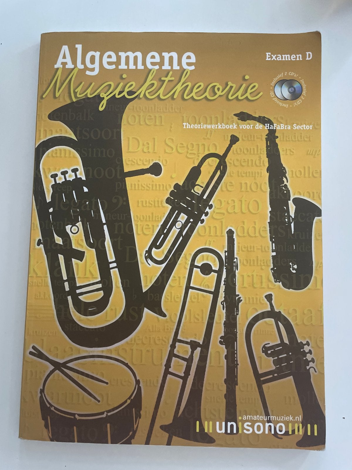 Algemene Muziektheorie Examen D - Theorieboek HaFaBra, Ophalen of Verzenden, Gelezen, Algemeen