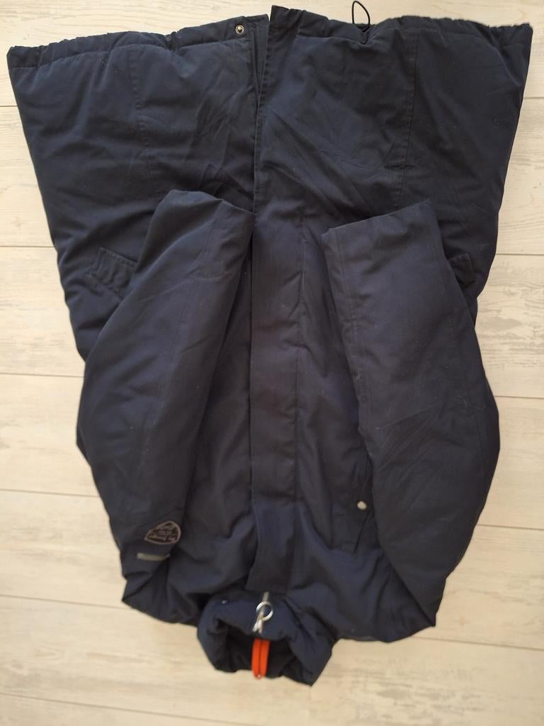 Junge Dames Donsjack Maat 42 donkerblauw, Junge, Blauw, Maat 42/44 (L), Ophalen of Verzenden