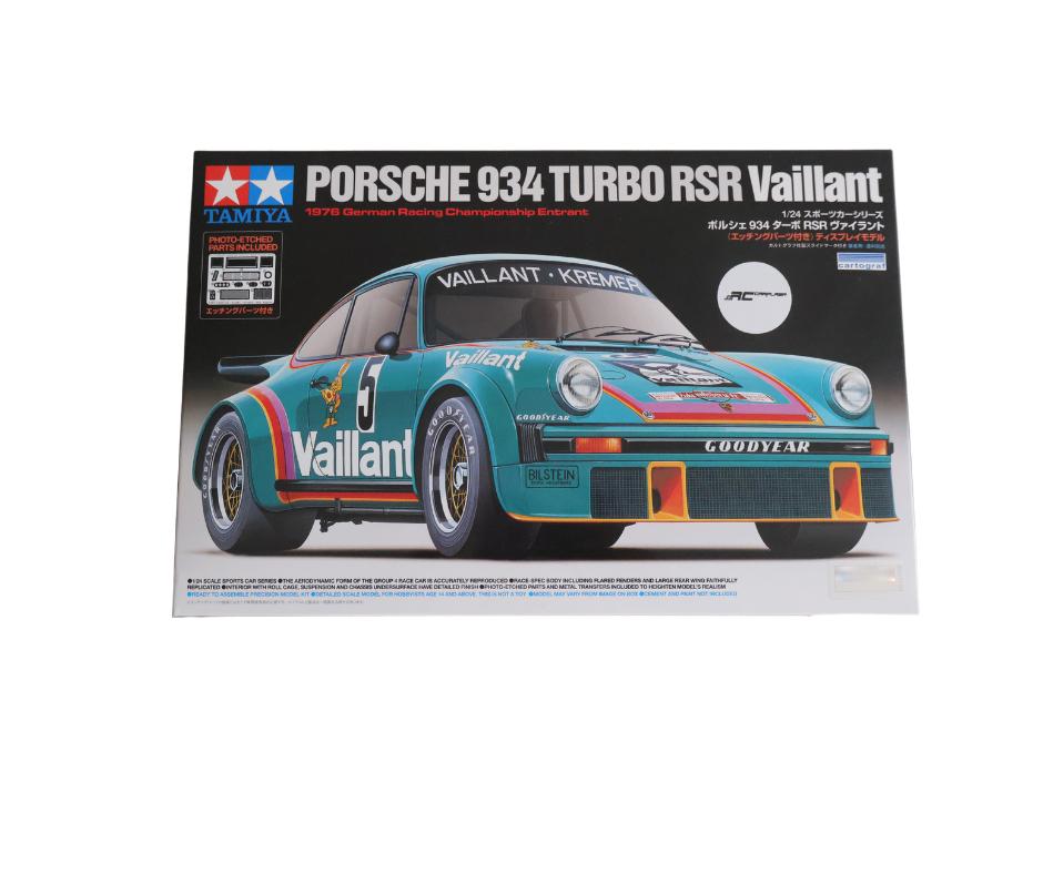 Tamiya 24334 1/24 Porsche 934 Vaillant Kremer Racing, Auto, Groter dan 1:32, Nieuw, Ophalen of Verzenden