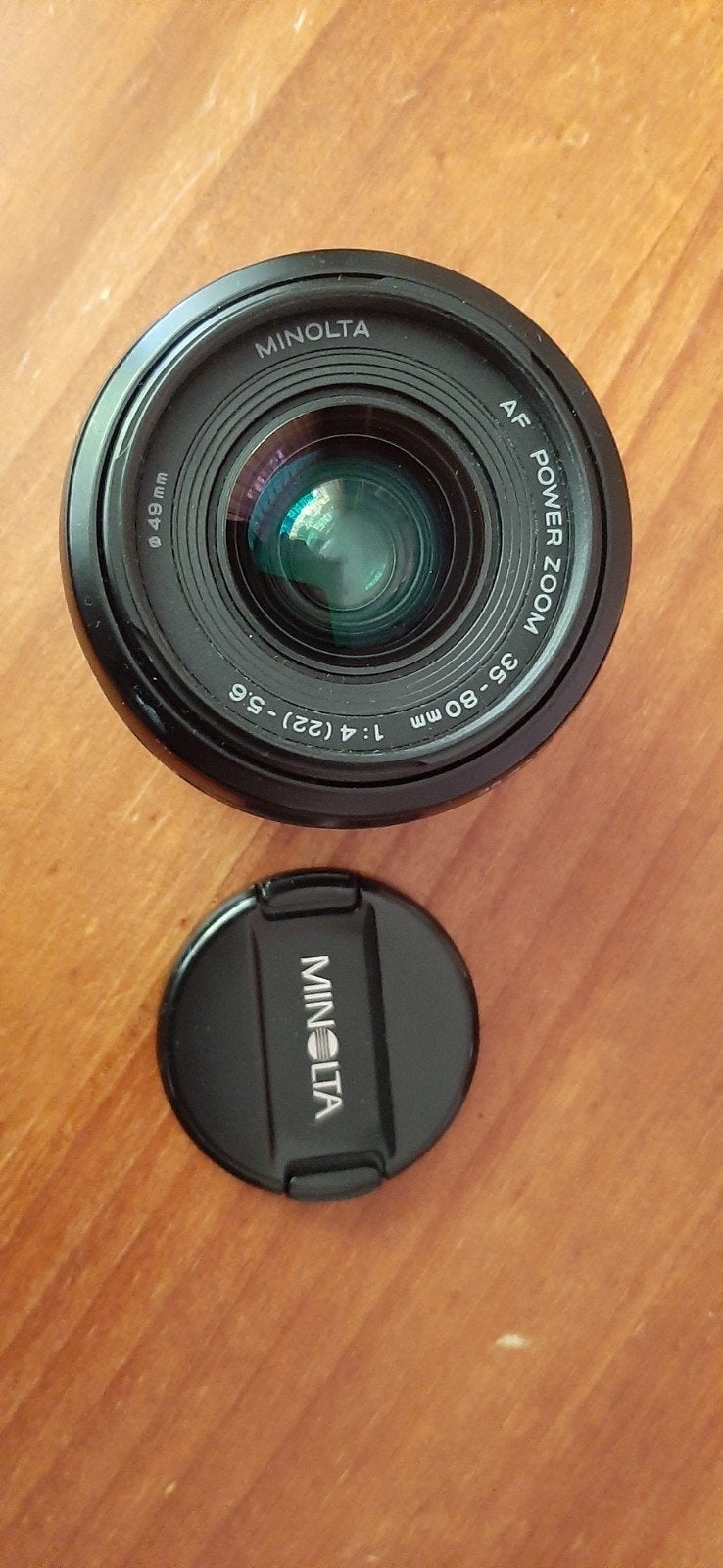 Minolta AF Power Zoom 35-80mm 1:4(22)-5.6 lens, Gebruikt, Ophalen of Verzenden, Standaardlens, Autofocus