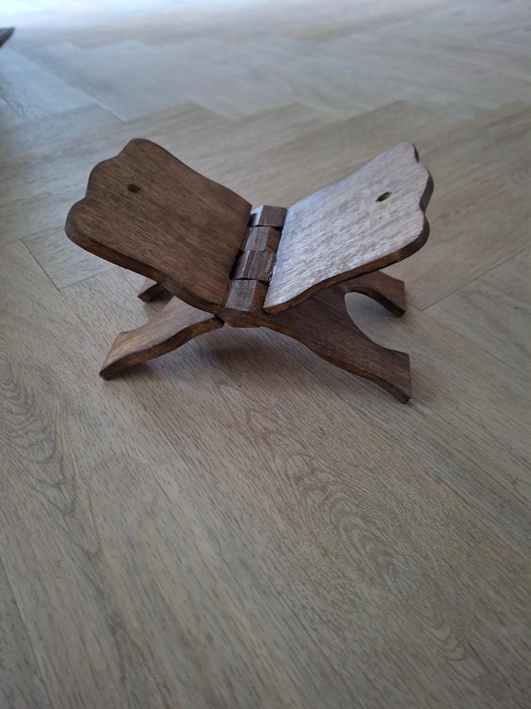 Houten Boekenstandaard - Decoratief, Ophalen of Verzenden