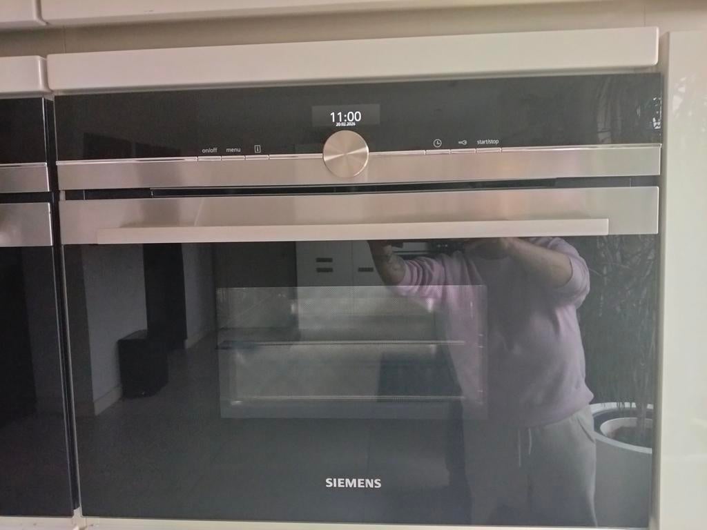 SIEMENS INBOUW STOOMOVEN CD634GBS1/40, Ophalen, Nieuw, Stoom, Inbouw
