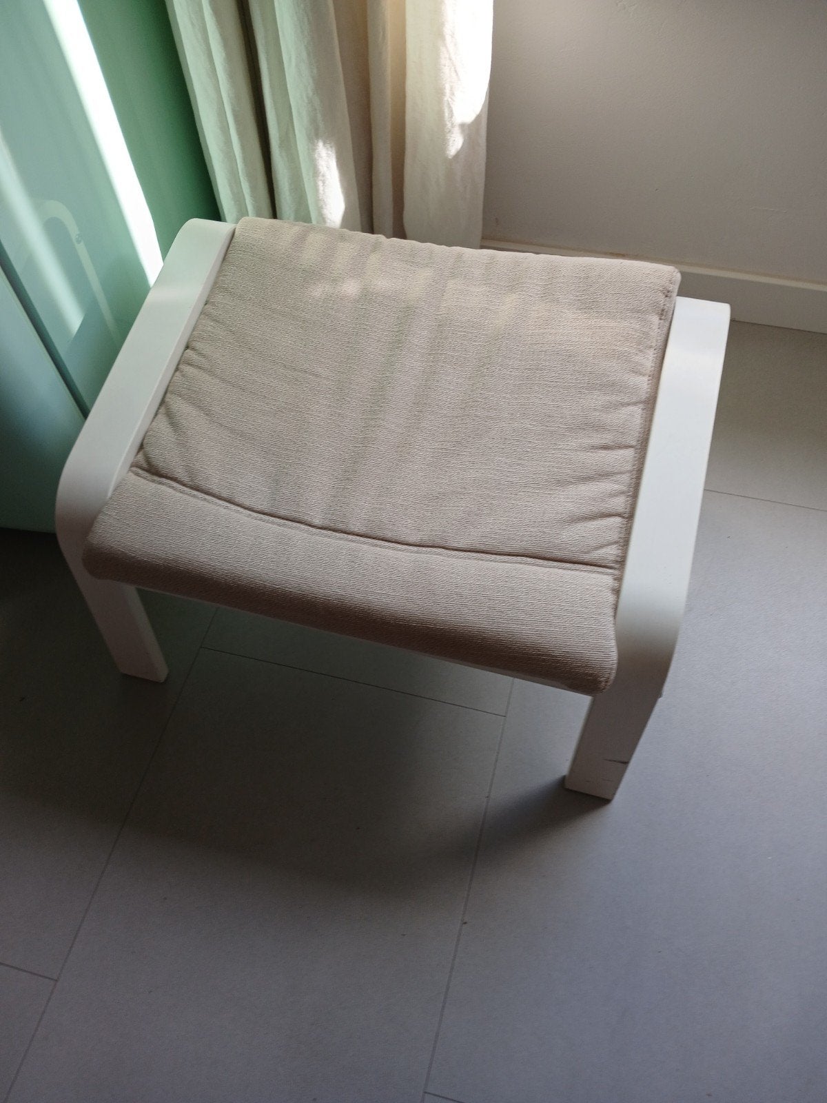 Ikea Poäng voetenbank, Ophalen, Gebruikt, 50 tot 75 cm, Stof