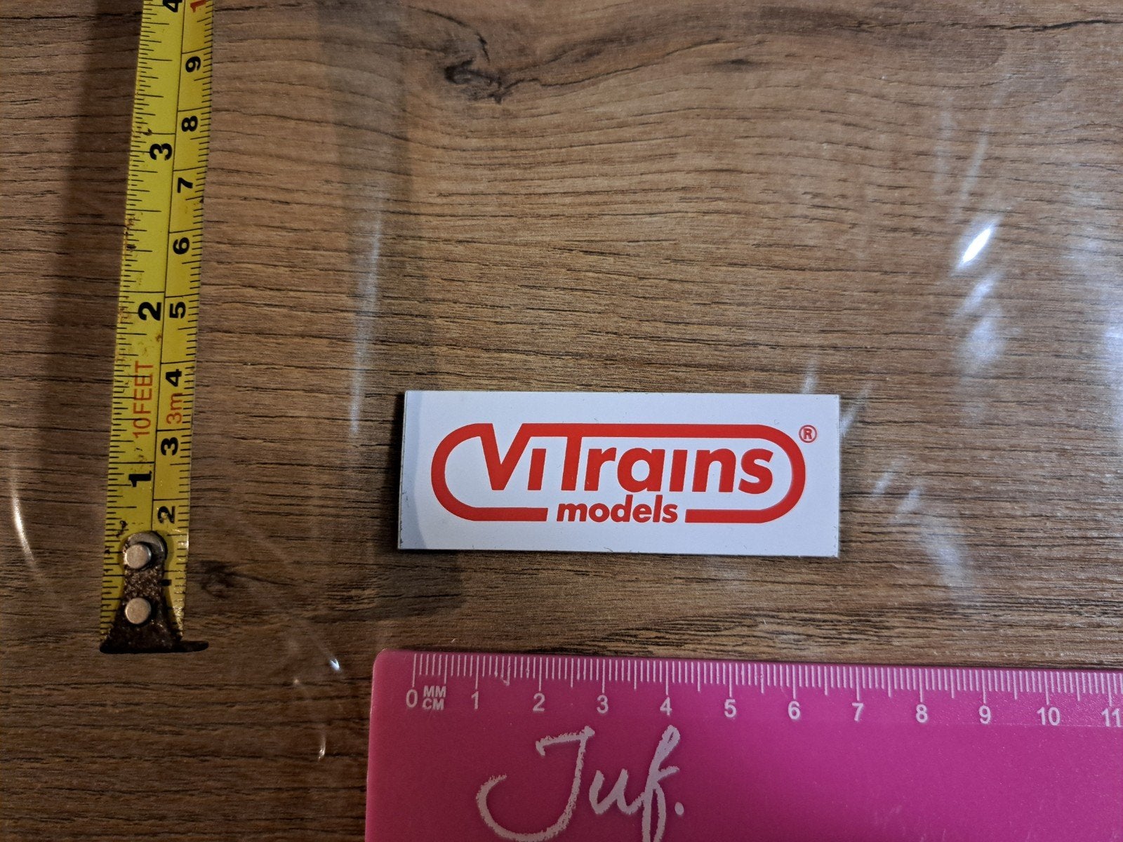 Sticker Vitrains models, Verzamelen, Ophalen of Verzenden, Zo goed als nieuw, Bedrijf of Vereniging