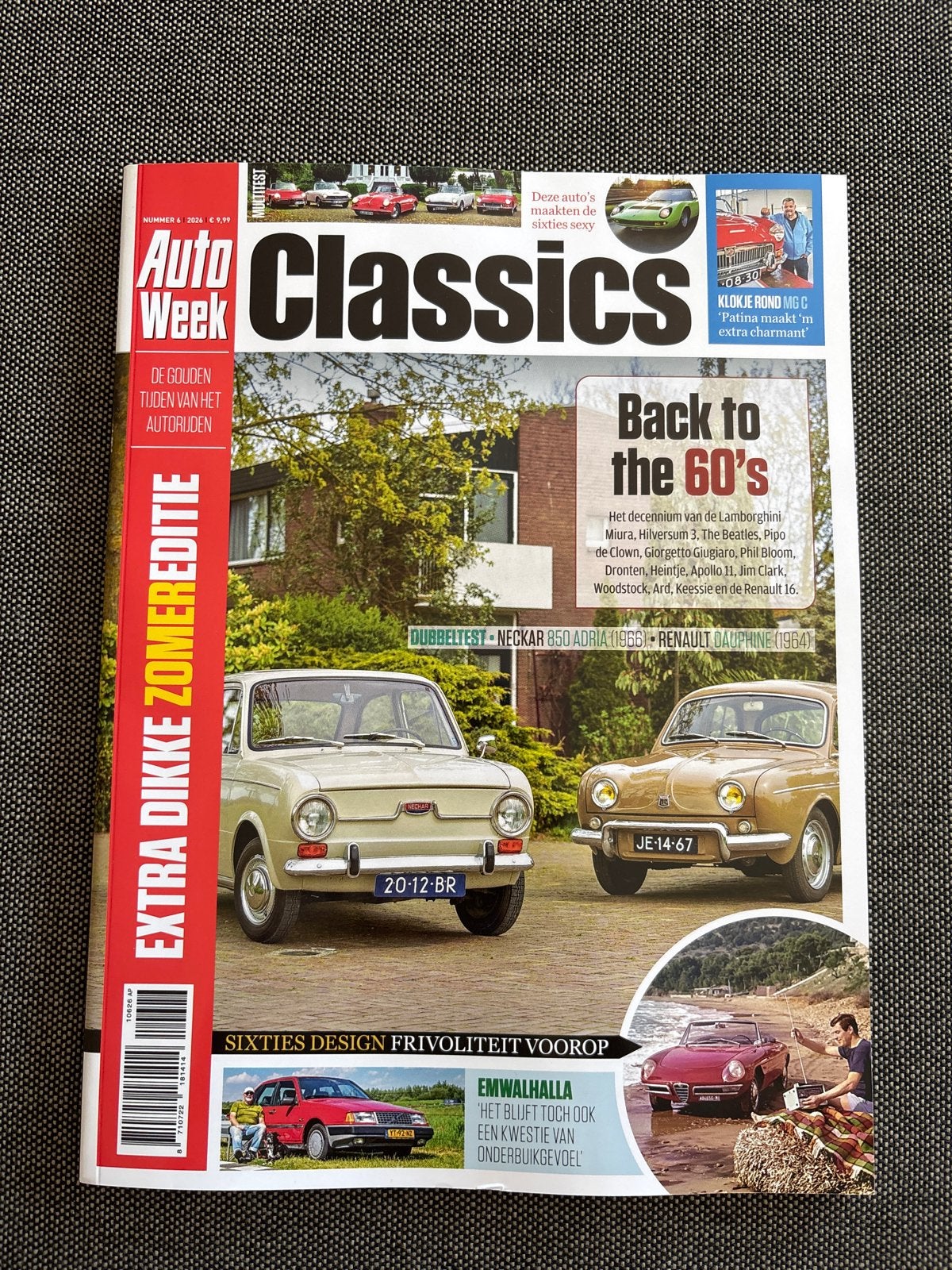 AutoWeek Classics: Extra Dikke Zomereditie - Back to the 60', Boeken, Auto's | Boeken, Verzenden, Nieuw