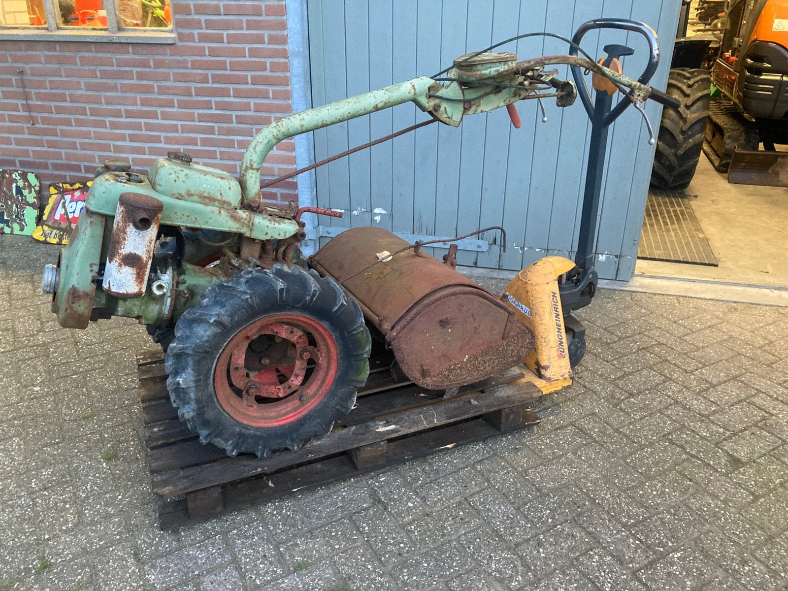 Agria 1700 benzine tuinfrees, Ophalen of Verzenden, Gebruikt