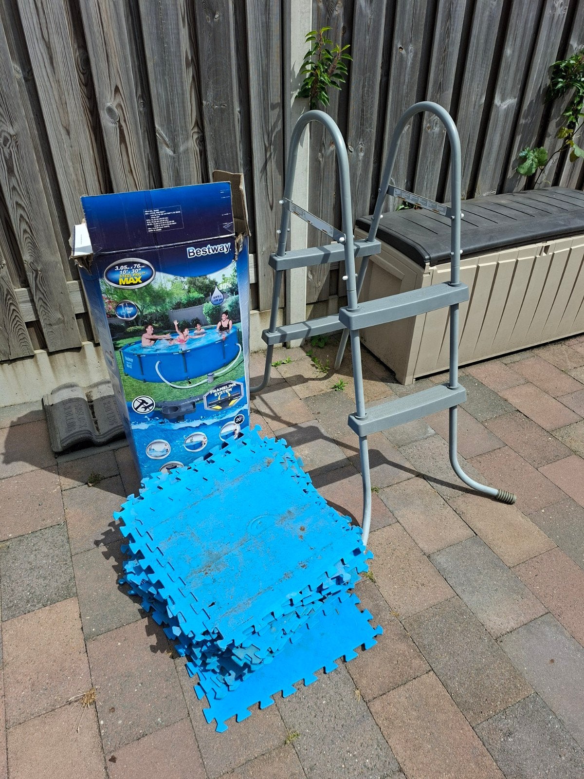 Bestway steel pro max 3.05m x 76cm met uitgebreid toebehoren, Ophalen