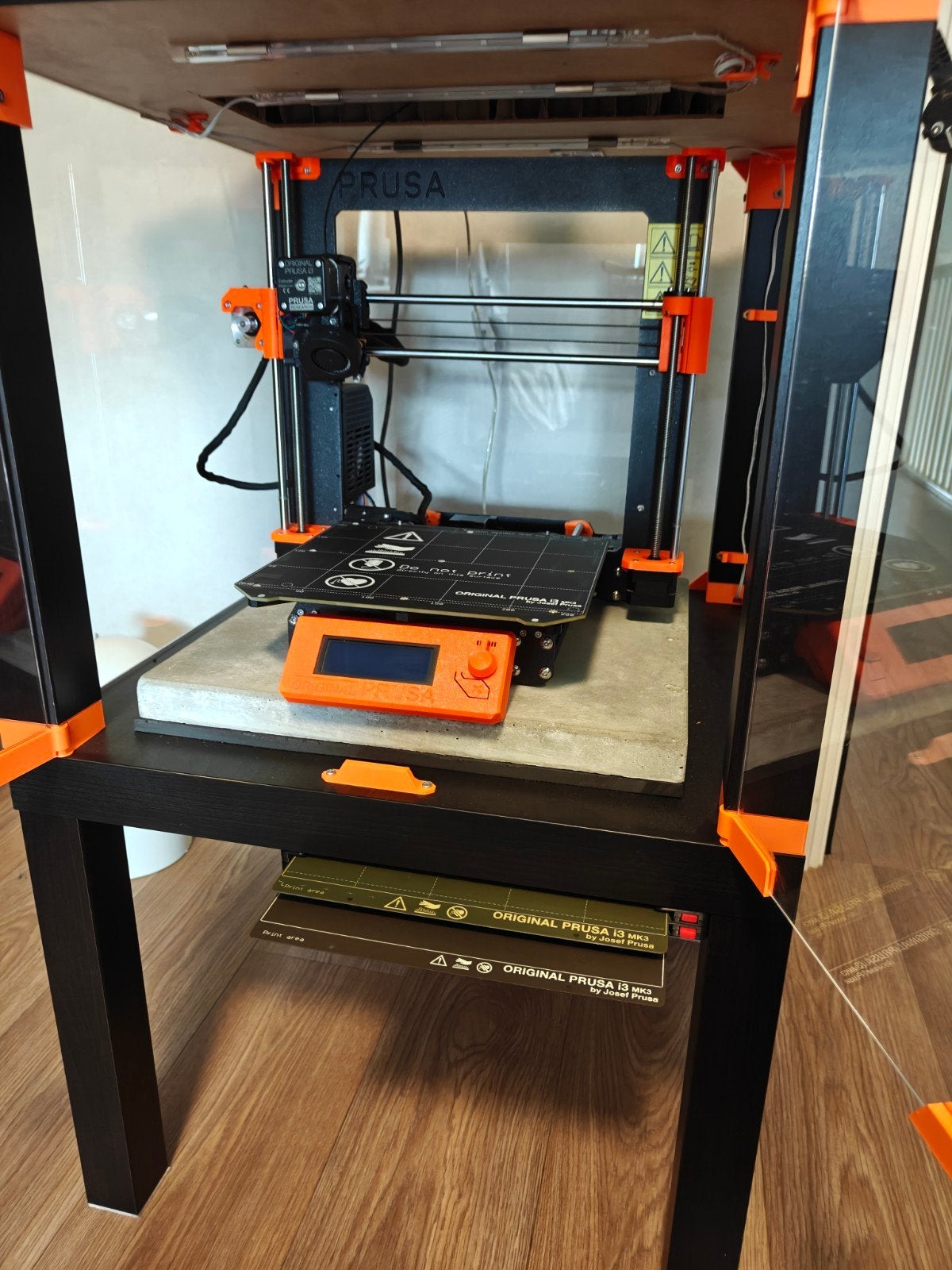 Original Prusa Mark3S, incl. Kast, Ophalen, Gebruikt, Original Prusa, Filament