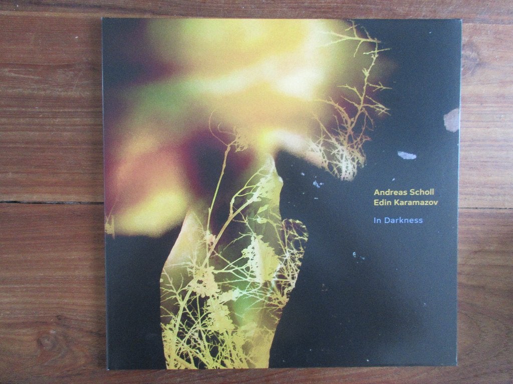 Andreas Scholl, Edin Karamazov In Darkness - LP, Ophalen of Verzenden, Zo goed als nieuw, 12 inch