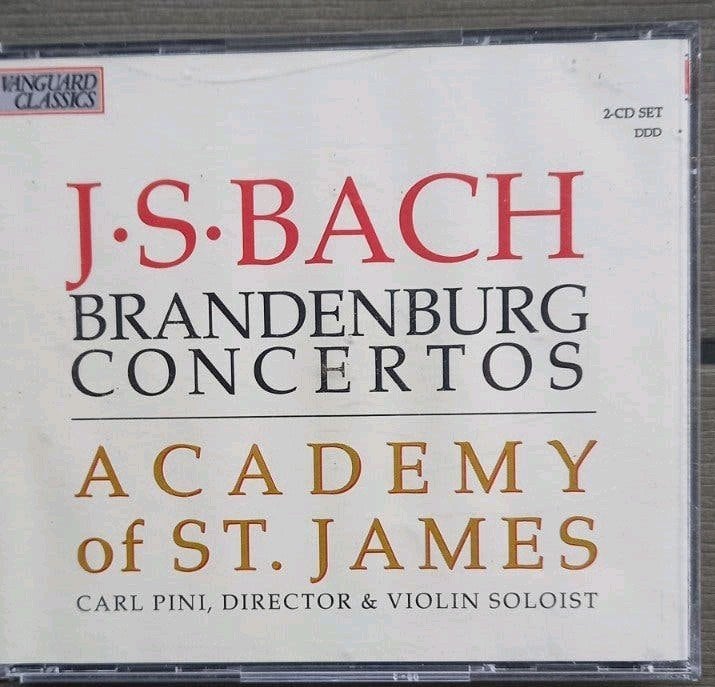 J.S. Bach - Brandenburg Concertos - 2 CD Set, Ophalen of Verzenden, Zo goed als nieuw, Orkest of Ballet, Inclusief doosje