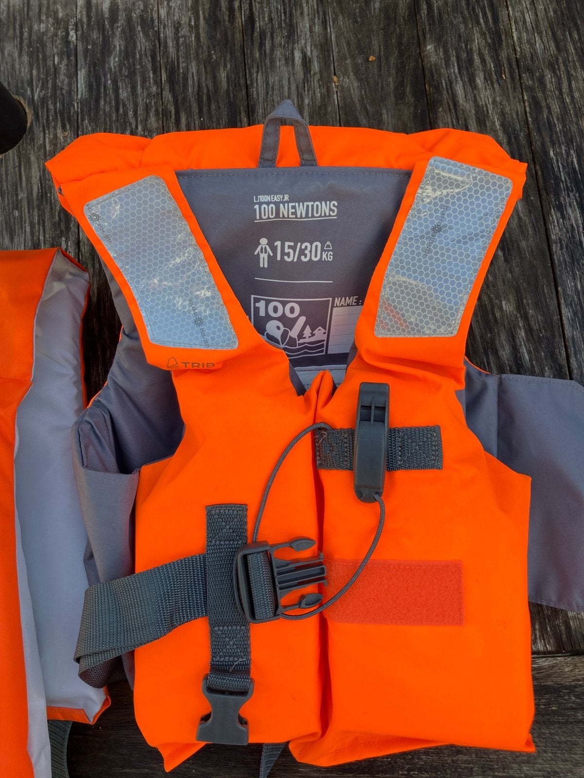 Zwemvesten (2 stuks) 15-30 kg en 25-40 kg, Watersport en Boten, Ophalen of Verzenden, Gebruikt, Kind, Reddingsvest of Zwemvest