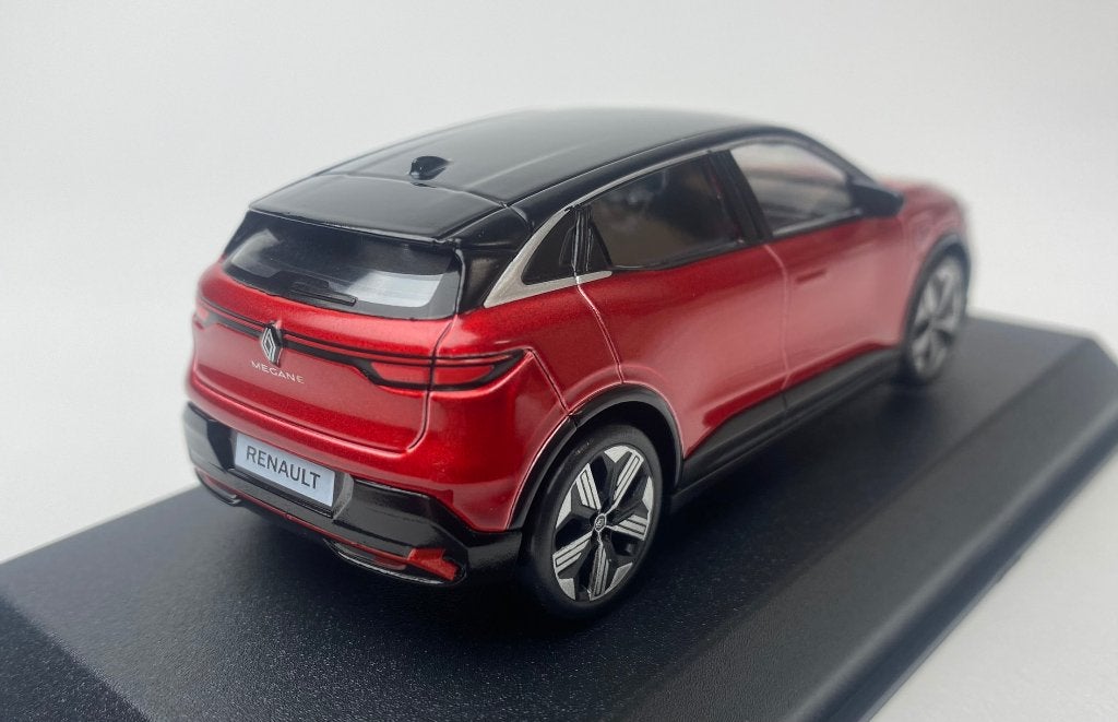 Norev 1:43 Renault Megane E-Tech 100% Electric 2022 rood, -, Nieuw, Norev, Ophalen of Verzenden