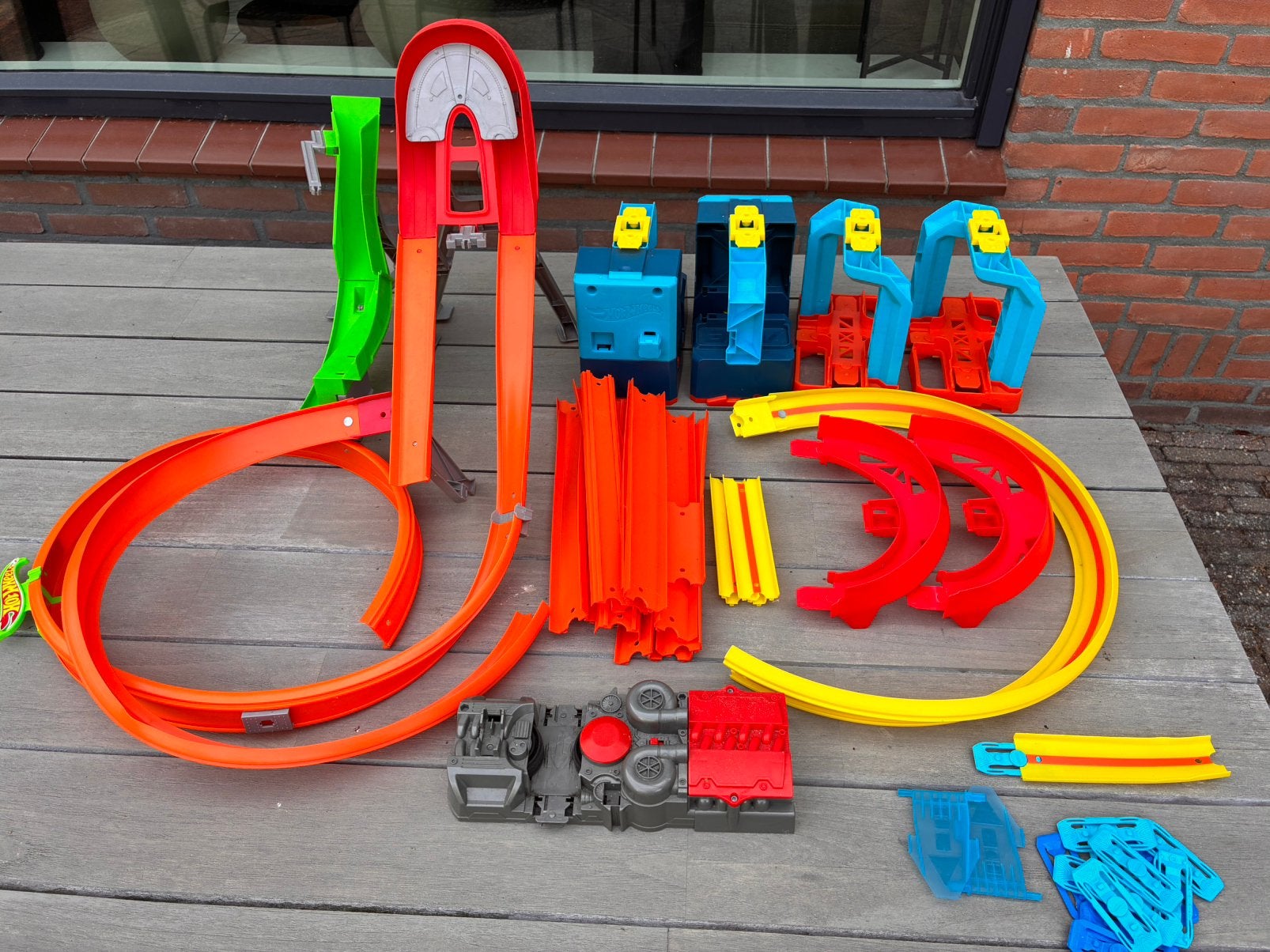 Hotwheel banen, Ophalen of Verzenden, Gebruikt, Handmatig, Hot Wheels