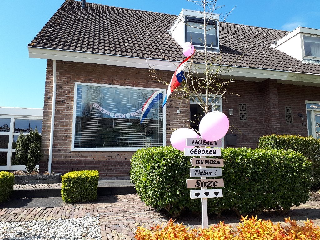 Unieke houten geboorteborden op maat voor tuin en geboorte!, Kinderen en Baby's, Kraamcadeaus en Geboorteborden, Info@rwhoutidee.nl