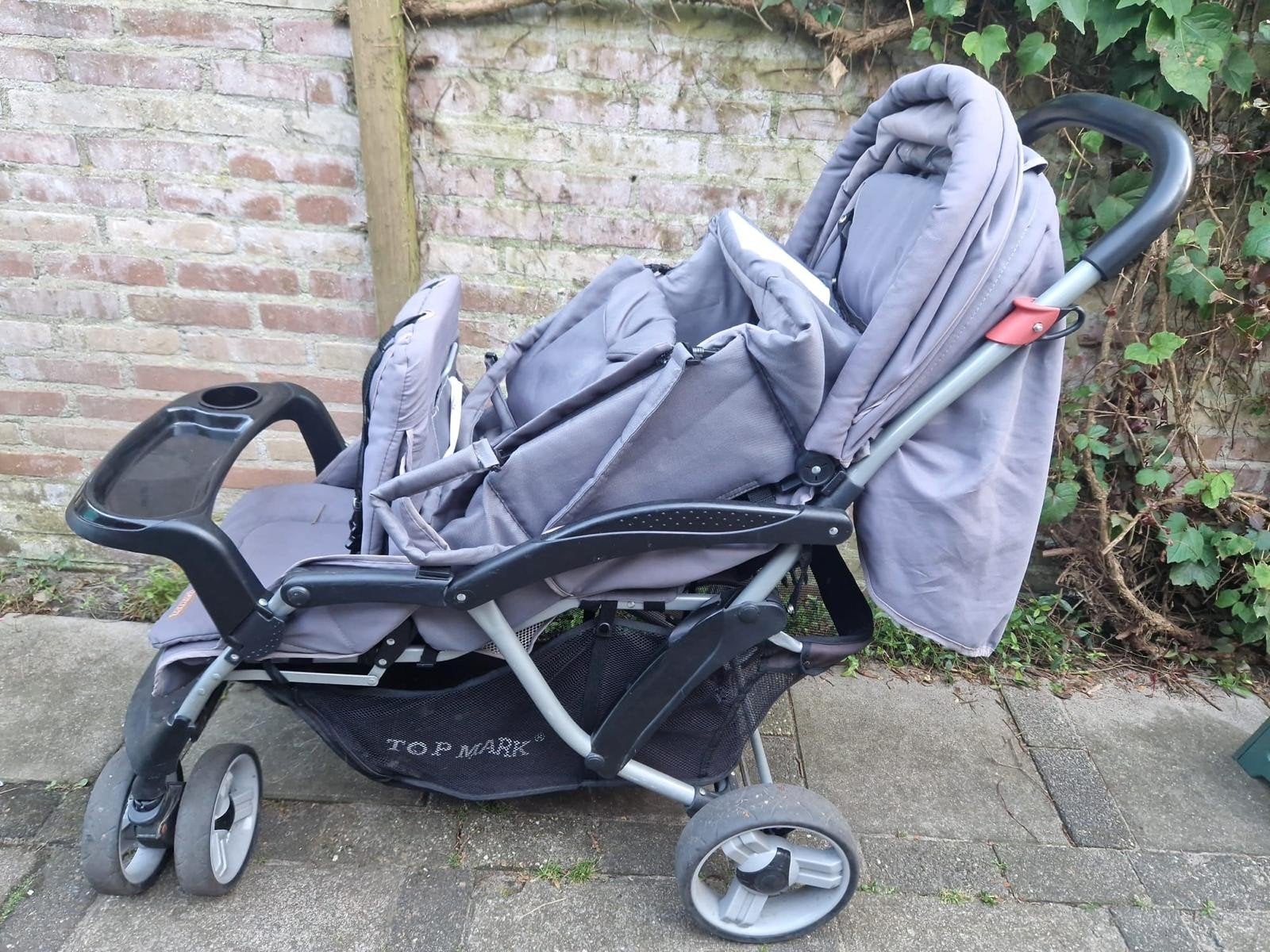 Top Mark Duowagen, Kinderen en Baby's, Kinderwagens en Combinaties, Ophalen, Gebruikt, Overige merken, Duowagen