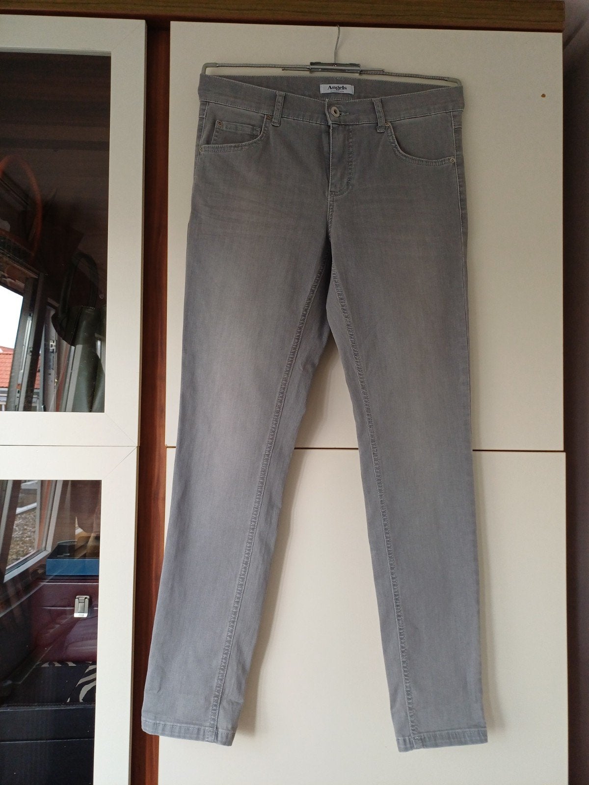Angels broek..ZGAN, Maat 38/40 (M), Zwart, Ophalen of Verzenden, Zo goed als nieuw