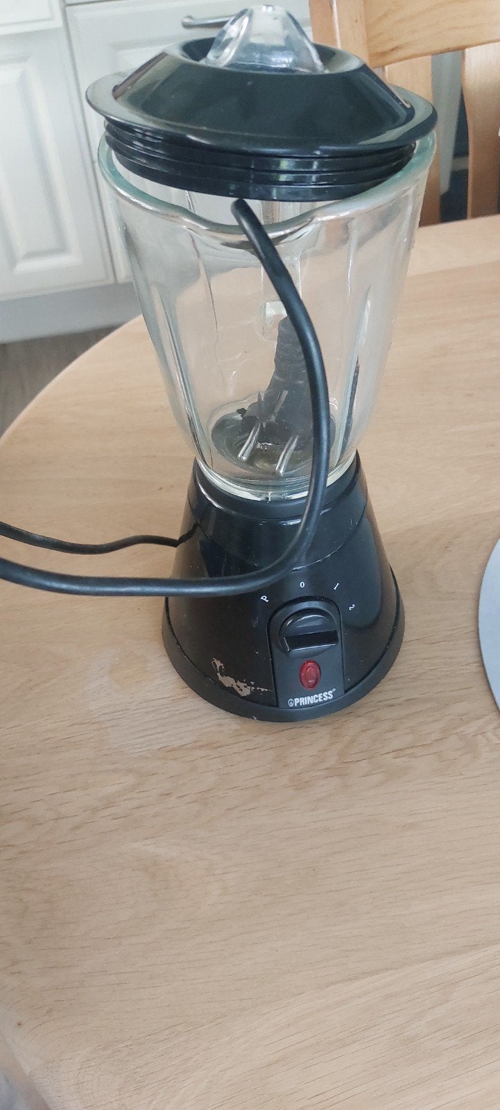 Princess Blender - Krachtige Keukenmachine, 1 tot 2 liter, Ophalen of Verzenden, Gebruikt, 3 snelheden of meer