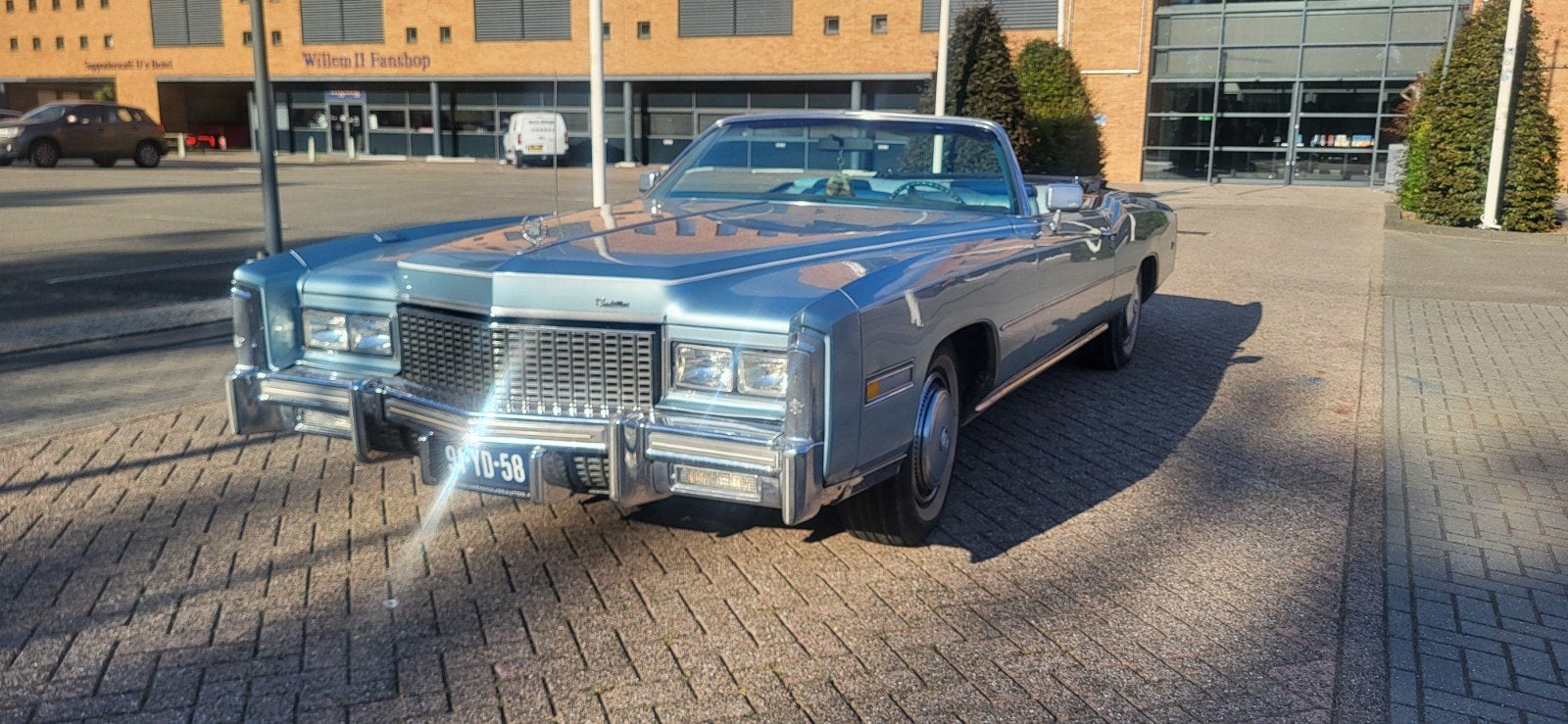 Cadillac Eldorado 1976 Cabrio V8 8.2l , Taxatierapport, Auto's, Cadillac, Automaat, Achterwielaandrijving, Cabriolet, Blauw