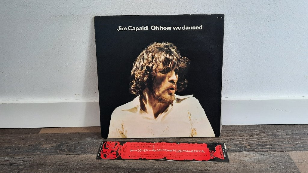 Jim Capaldi – Oh How We Danced LP Plaat, Japan, Promo, Gebruikt, Overige genres, Ophalen of Verzenden, 1970 - 1979