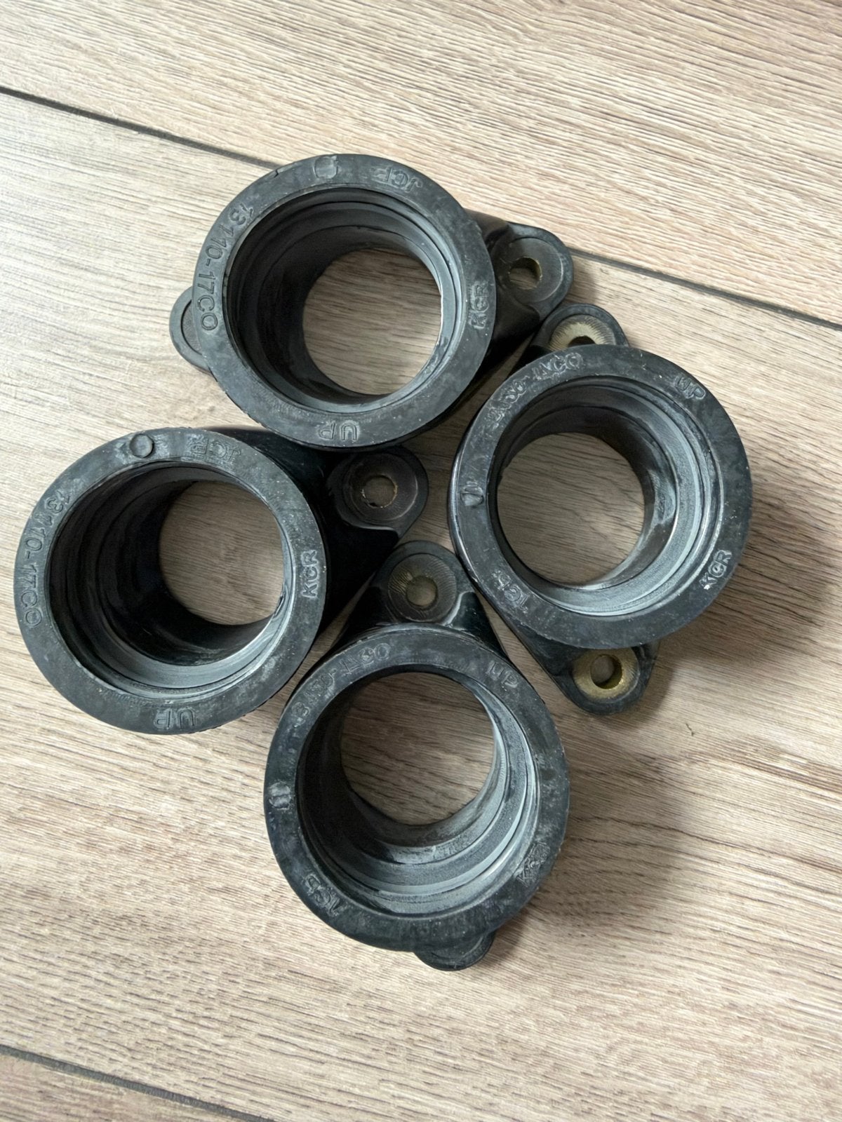 Suzuki GSX-R750 Inlaatrubbers Set (4x) - Origineel Gebruikt, Verzenden, Gebruikt