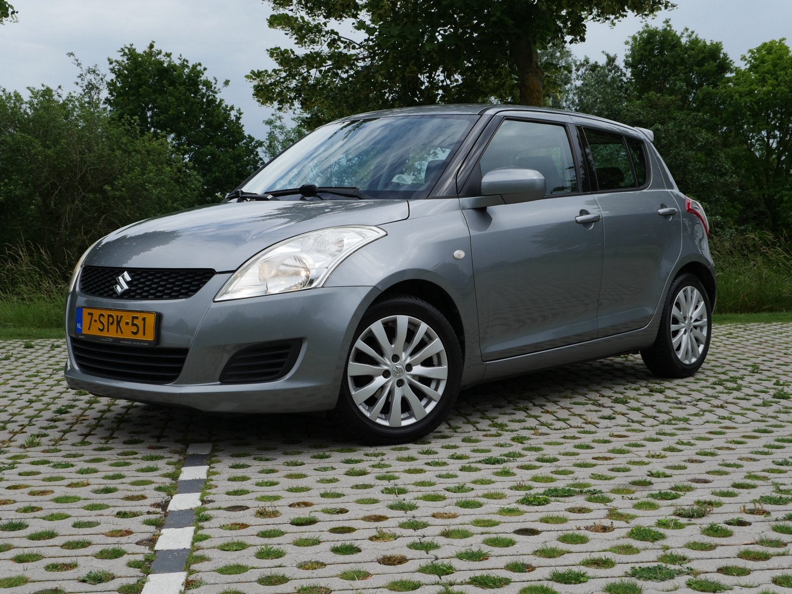 Suzuki Swift 1.2 5-D 2013Grijs/Apple carplay/Stoelverwarming, Auto's, Suzuki, Particulier, Swift, ABS, Airbags, Airconditioning