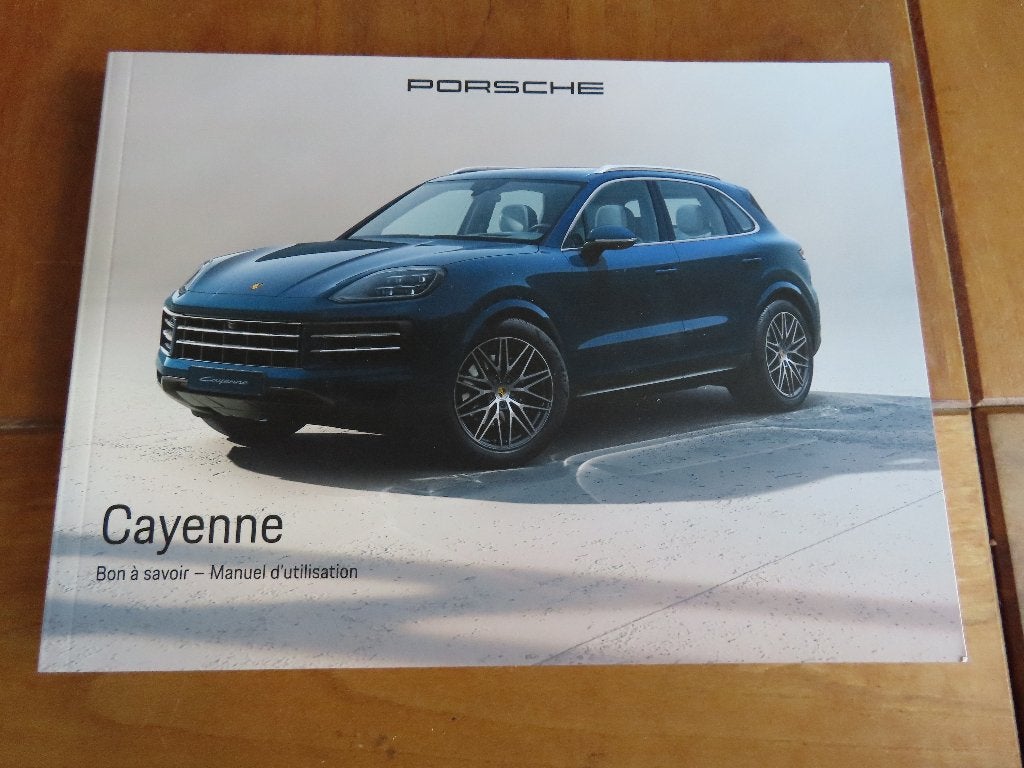 Nieuw instructieboek Porsche Cayenne 2024, Franse tekst, Ophalen of Verzenden