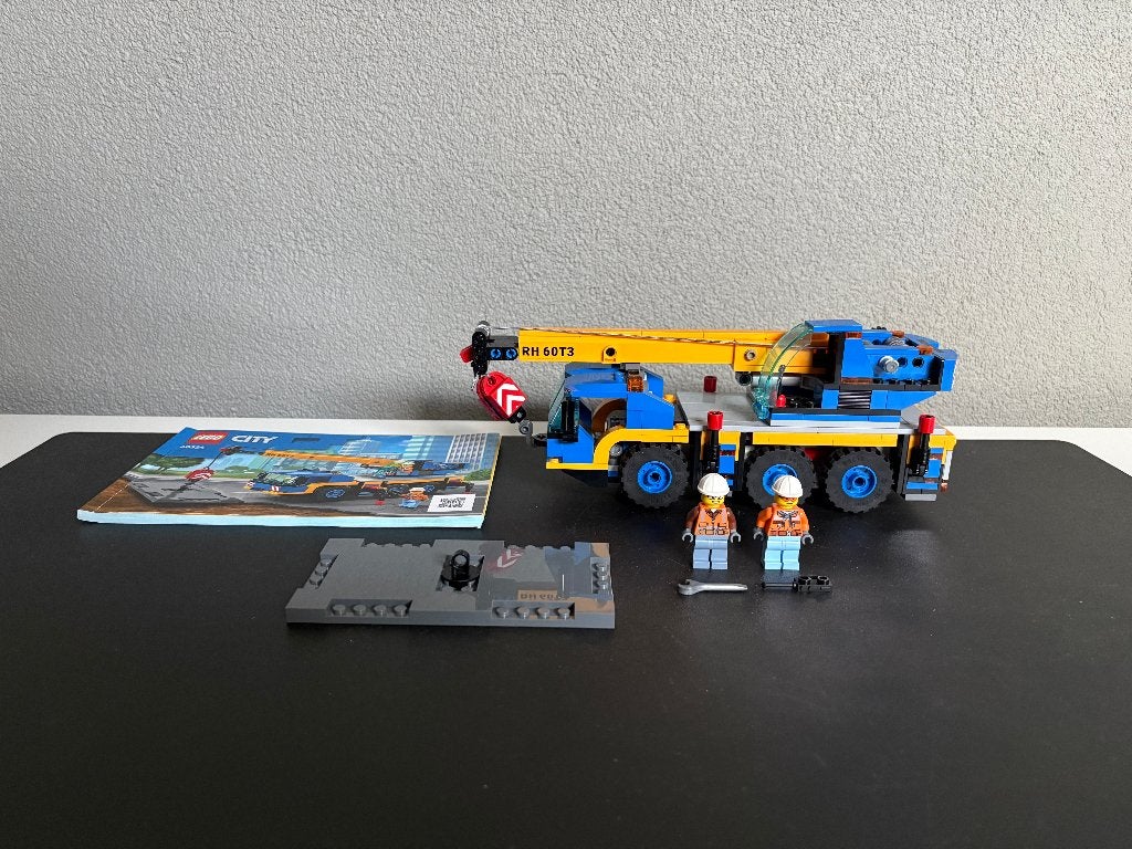 Lego City 60324 Mobiele Kraan, Kinderen en Baby's, Speelgoed | Duplo en Lego, City, Lego, Ophalen of Verzenden, Complete set