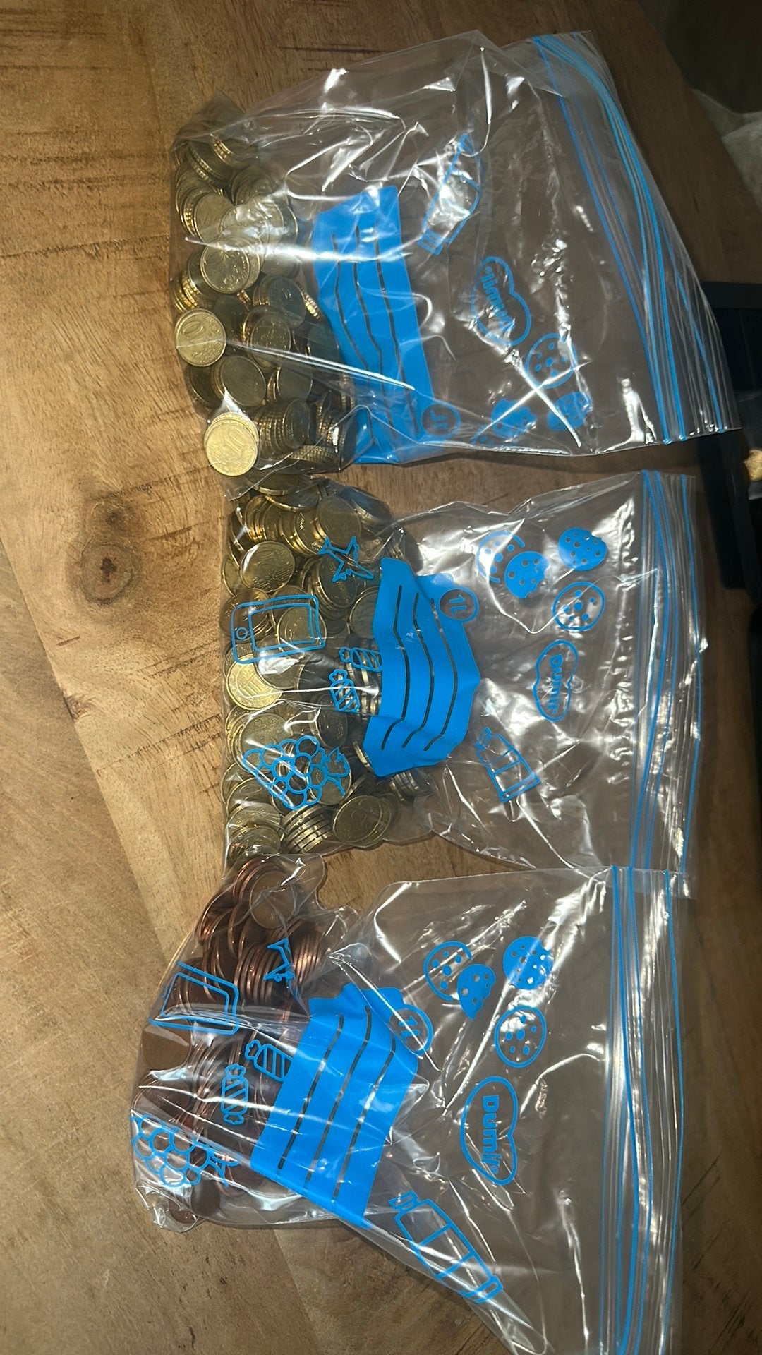 €61,00 kleingeld (5, 10 en 20 centen) ruil voor Tikkie/groot, Ophalen, Nieuw, Metaal of Blik, Overige thema's