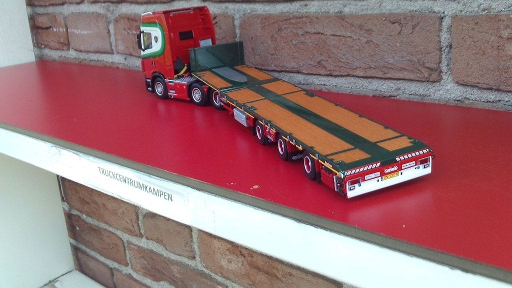 WSI  Scania  S  Highline  6 x 2   van  G.  Vlasstuin., Hobby en Vrije tijd, Ophalen of Verzenden, Nieuw, Bus of Vrachtwagen, Wsi