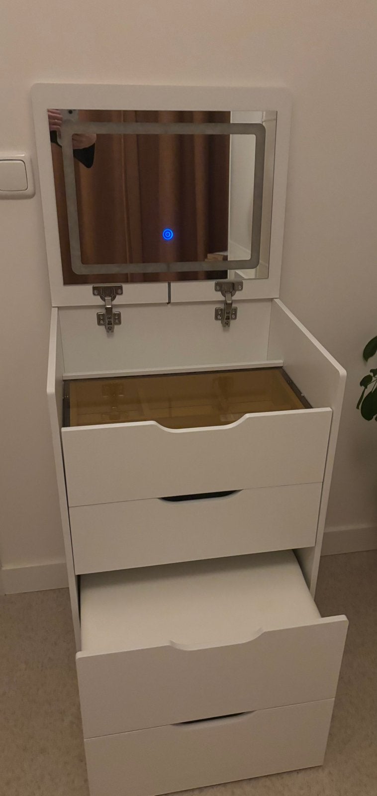 Leuk make-up tafeltje/ kaptafeltje, Ophalen, 50 tot 100 cm, Minder dan 100 cm