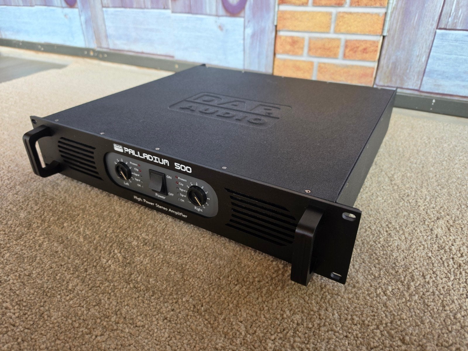 DAP Audio Palladium 500 High Power Stereo Versterker, Overige merken, Gebruikt, Ophalen of Verzenden, 120 watt of meer