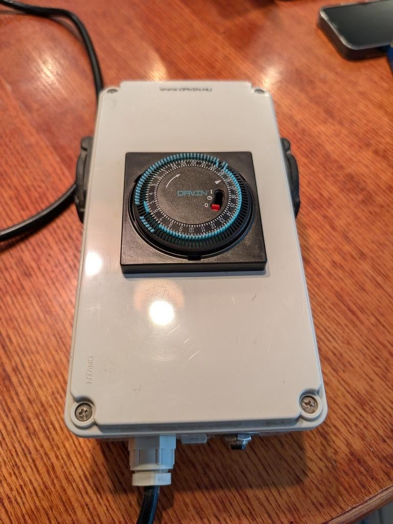 Davin DV12 timer / relais, Ophalen of Verzenden, Zo goed als nieuw, Overige typen
