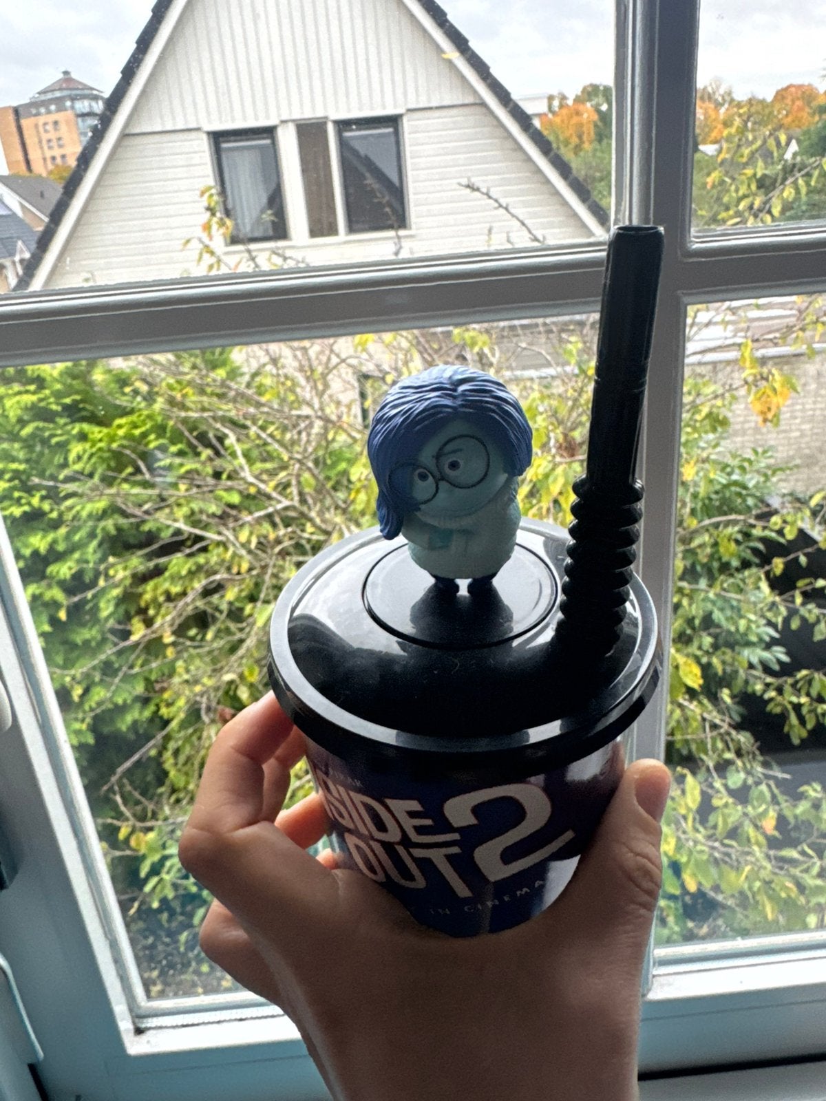 Inside out 2 pixar - sadness slush cup, Ophalen of Verzenden, Overige figuren, Nieuw, Servies