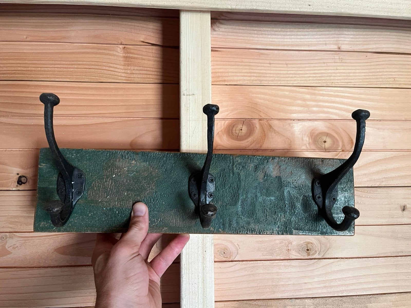 Vintage look kapstok, Zo goed als nieuw, Minder dan 100 cm, Hout, Ophalen