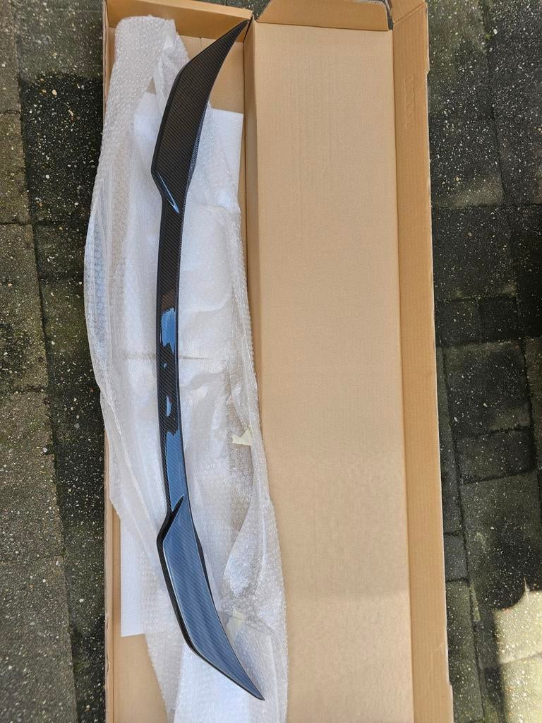 BMW Carbon achterspoiler I4 4-serie G26, Auto diversen, Ophalen, Nieuw