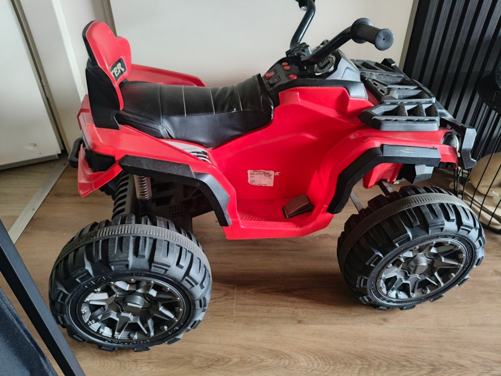 kinder quad, Gebruikt
