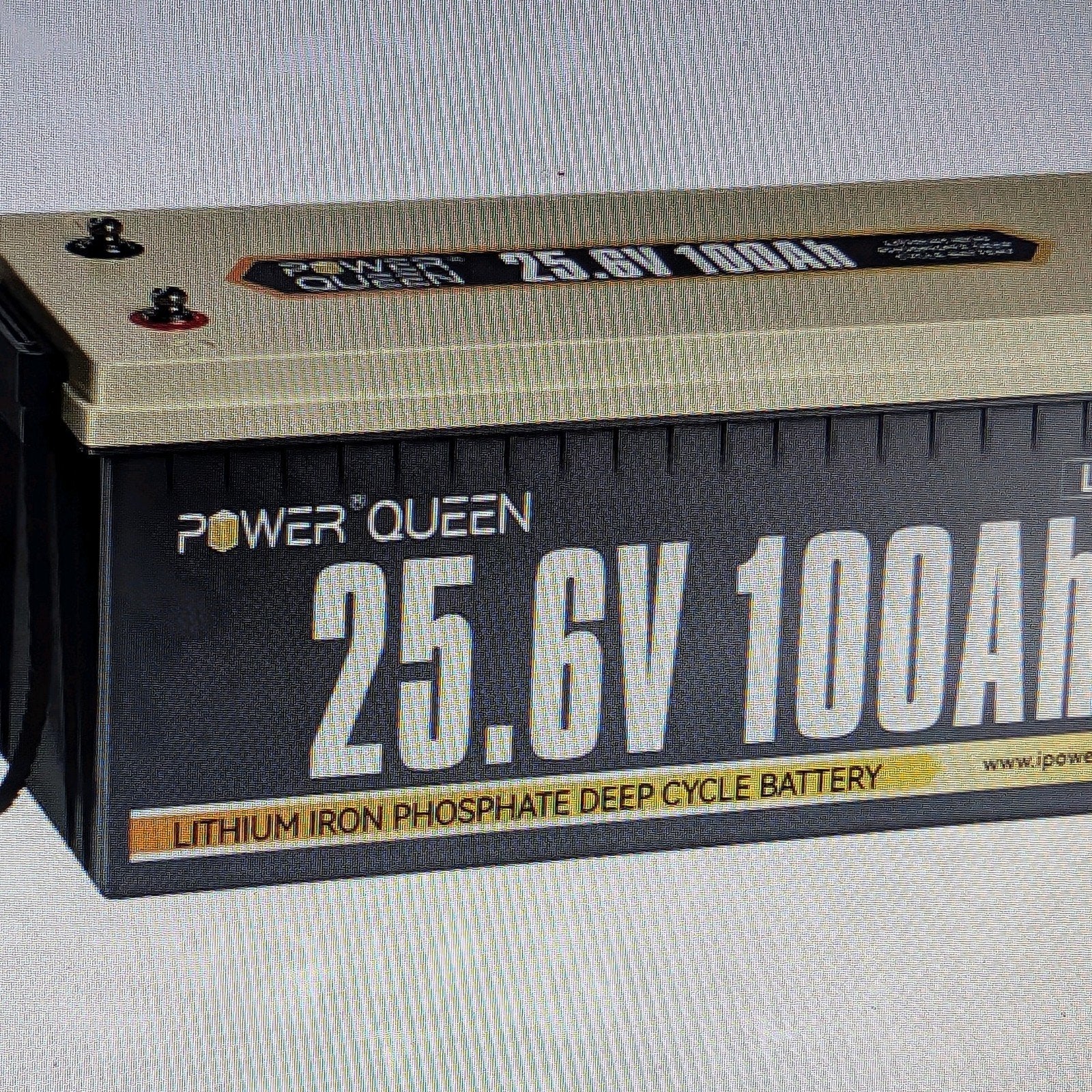 Power Queen 24V 100Ah LiFePO4, Ophalen, Gebruikt