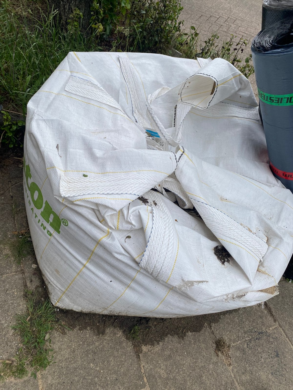 Wit zand. 3/4 big bag, Ophalen of Verzenden, Zo goed als nieuw, Ophoogzand