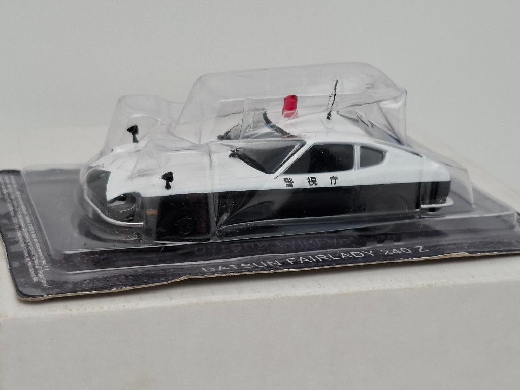 Datsun Fairlady 240Z 1/43 Police Japan, Hobby en Vrije tijd, Modelauto's | 1:43, Verzenden, Zo goed als nieuw, Auto, Overige merken