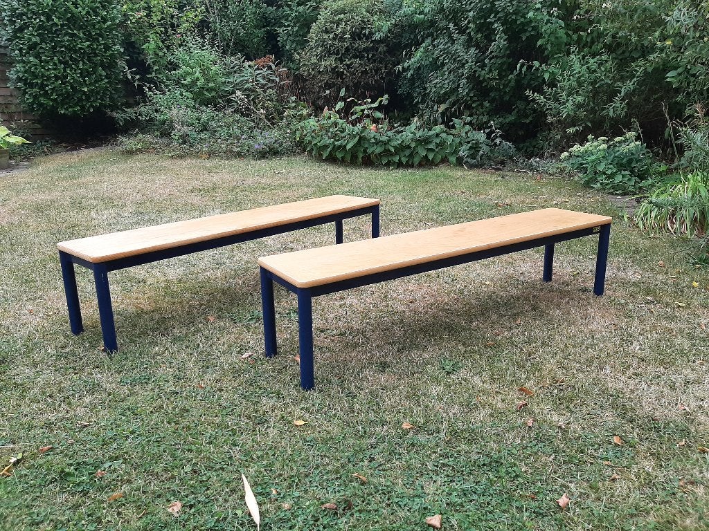 Schoolbankjes (2 stuks), Ophalen, Gebruikt, Stoel(en)
