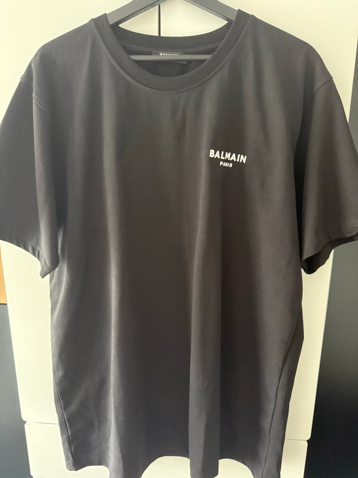 Balmain Paris T-shirt Zwart - Maat Xl, Ophalen of Verzenden, Nieuw, Maat 52/54 (L), Zwart