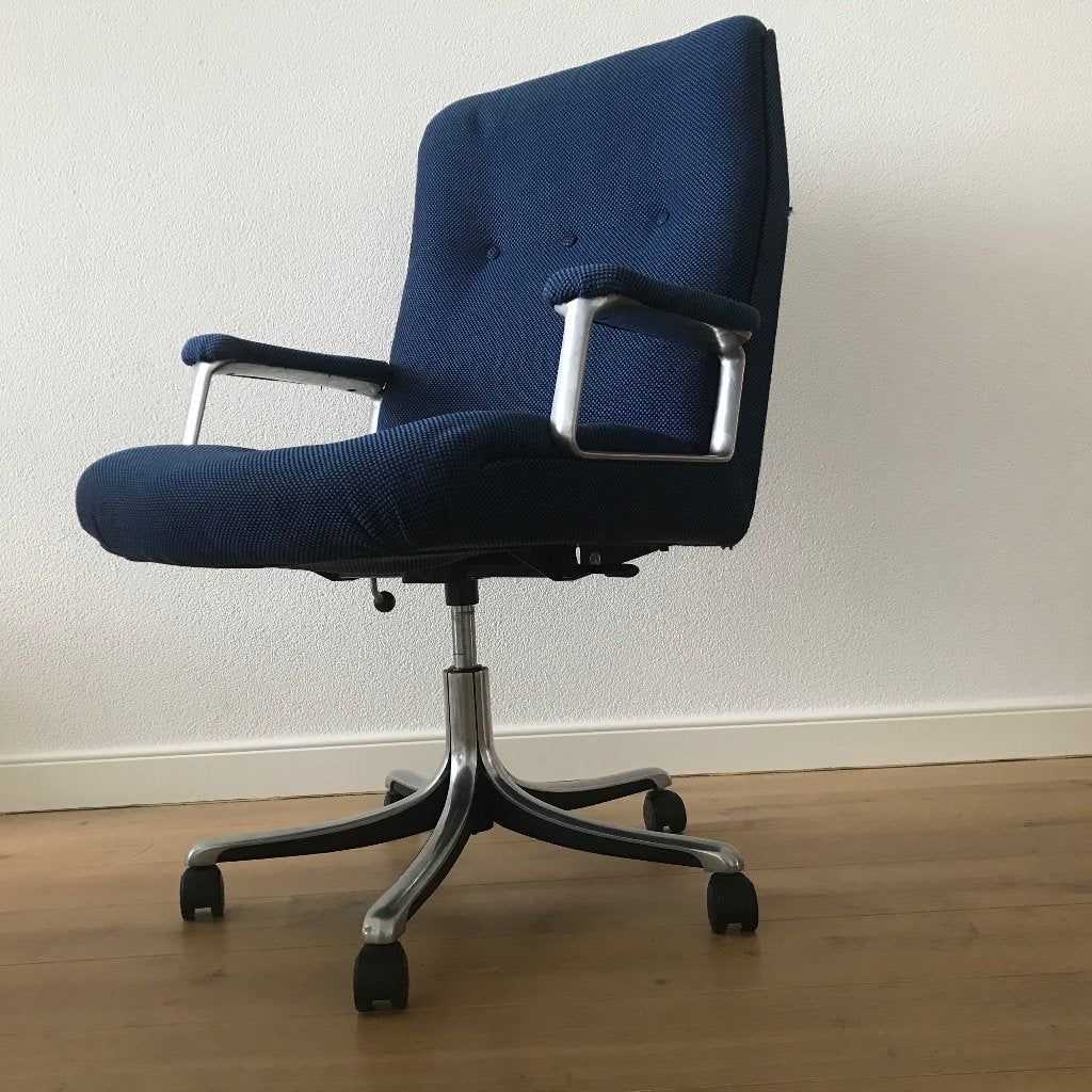 Tecno P128 office chair bureaustoel Osvaldo Borsani, Ophalen, Gebruikt, Zwart, Nvt