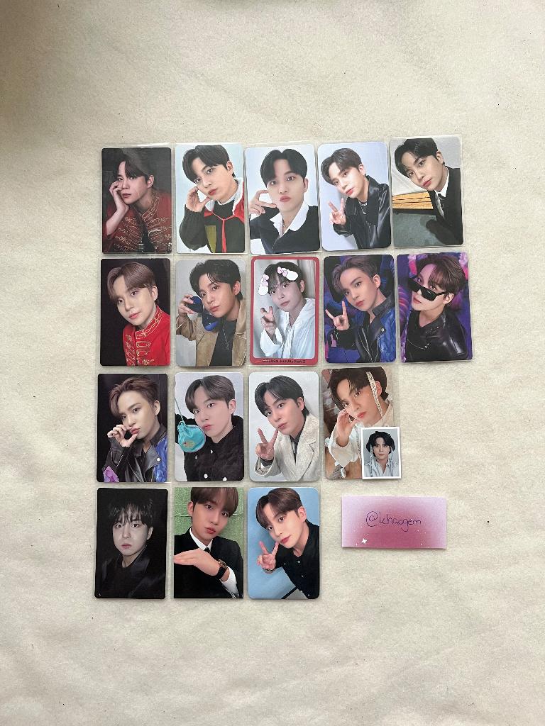 Ateez photocards kpop, Verzenden, Zo goed als nieuw, Foto of Kaart