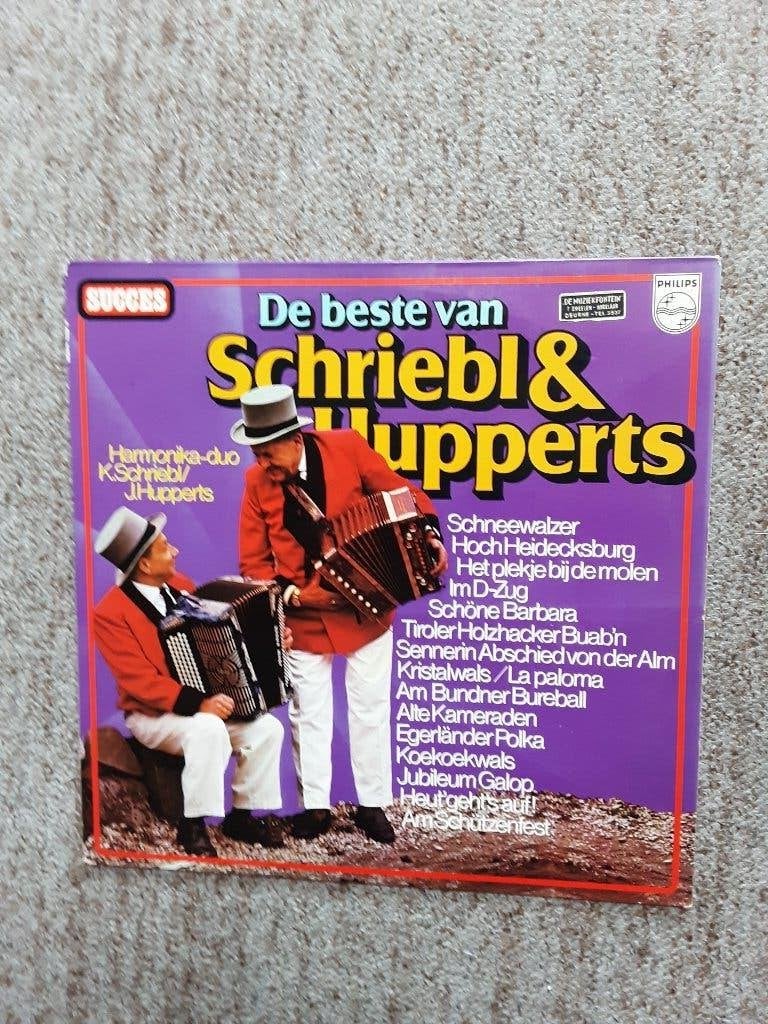 vinyl lp Schriebl&Hupperts de beste van, LP, Gebruikt, Ophalen of Verzenden, Levenslied of Smartlap