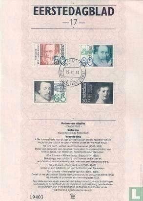 Eerstedagblad 17 - Zomerzegels 1983, Postzegels en Munten, Ophalen of Verzenden