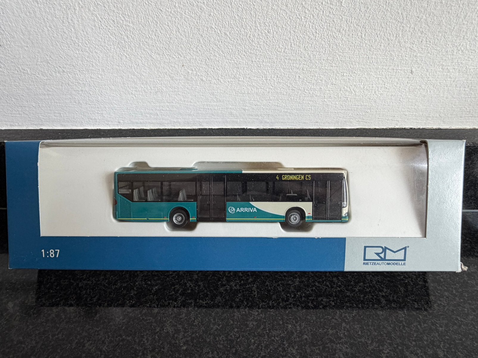 Rietze mercedes benz citaro Arriva 4 Groningen CS, Verzenden, Nieuw, Bus of Vrachtwagen, Rietze