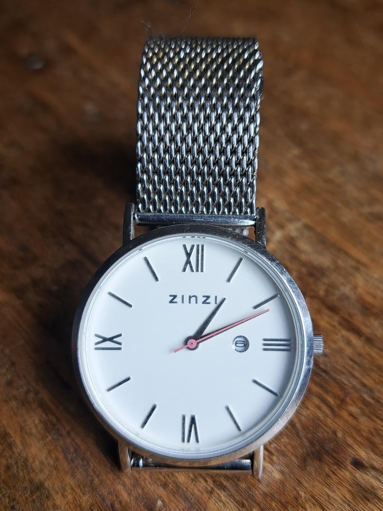 Zinzi dames horloge, Sieraden, Tassen en Uiterlijk, Horloges | Antiek, Ophalen of Verzenden, Staal, Overige merken, 1960 of later